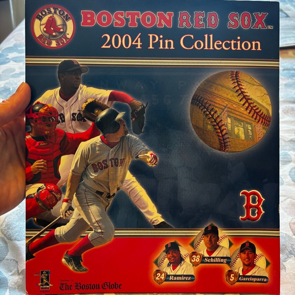 Complete 2004 Boston Red Sox Pin Collection Special Collector's Edition